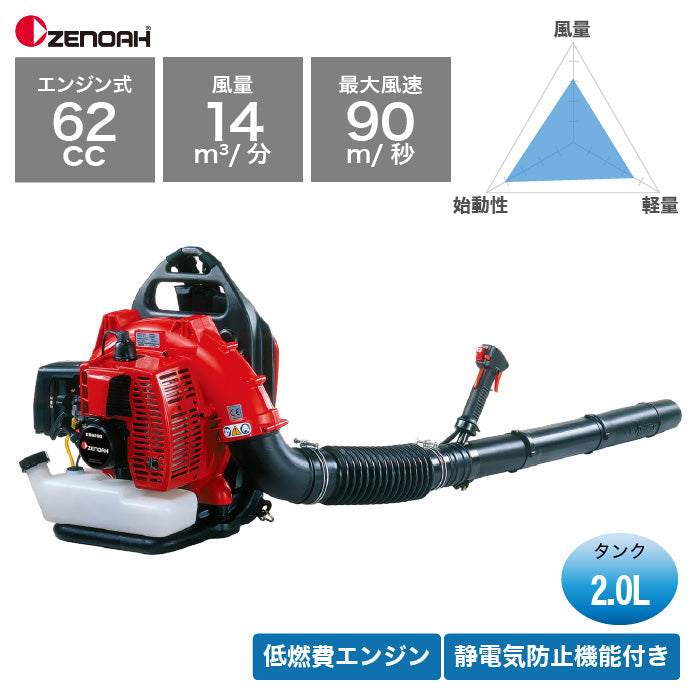 ゼノア 背負い式ブロア EB6200