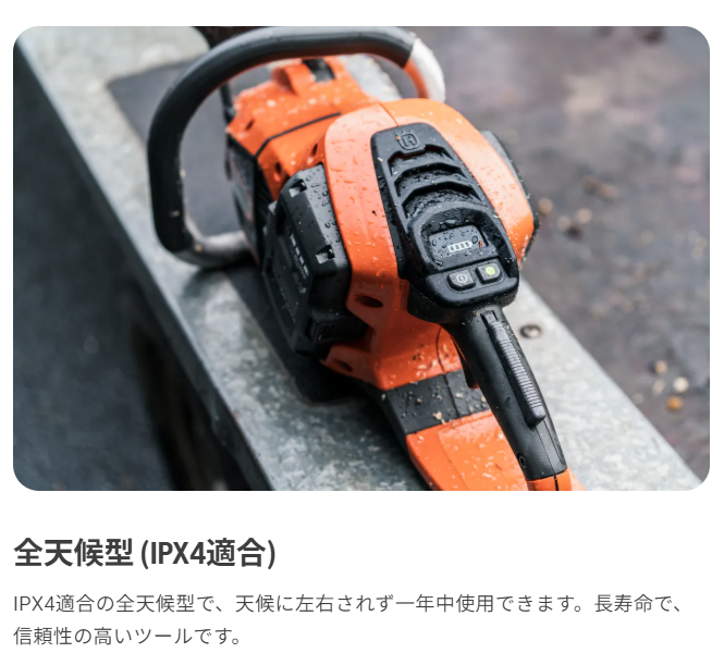 ハスク　バッテリー式 チェンソー　542i XP