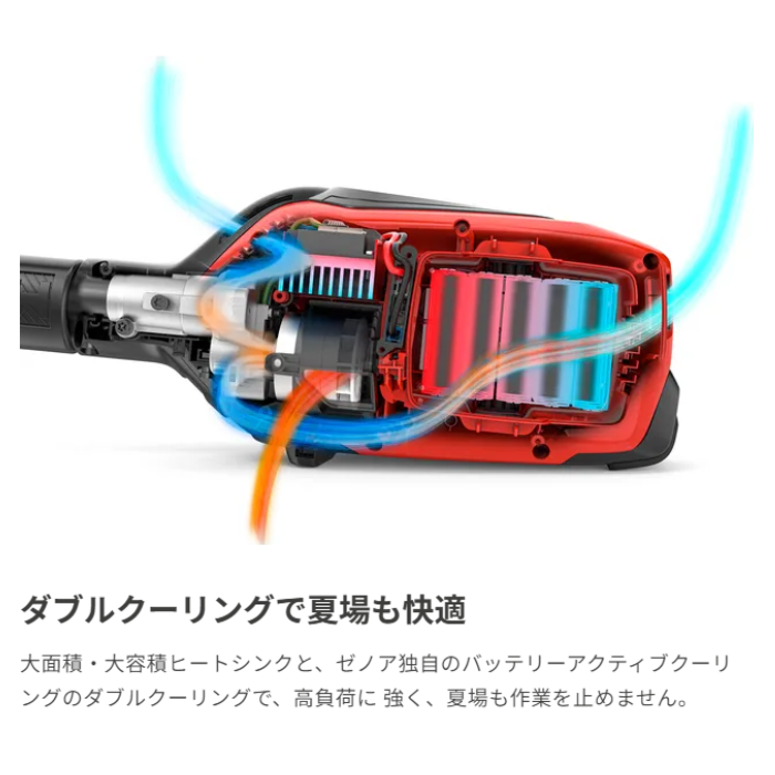 ゼノア　バッテリー背負式刈払機　BCi260BK-PRO　本体のみ