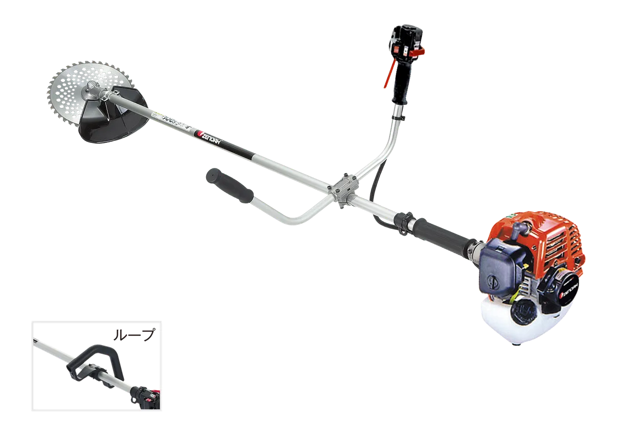ゼノア 肩掛式 刈払機 TR2611ST ループハンドル 両手ハンドル – きこり 