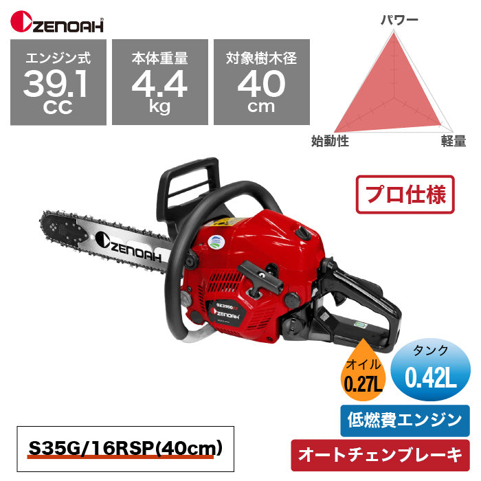 ゼノア　プロチェンソー　GZ3950EZ